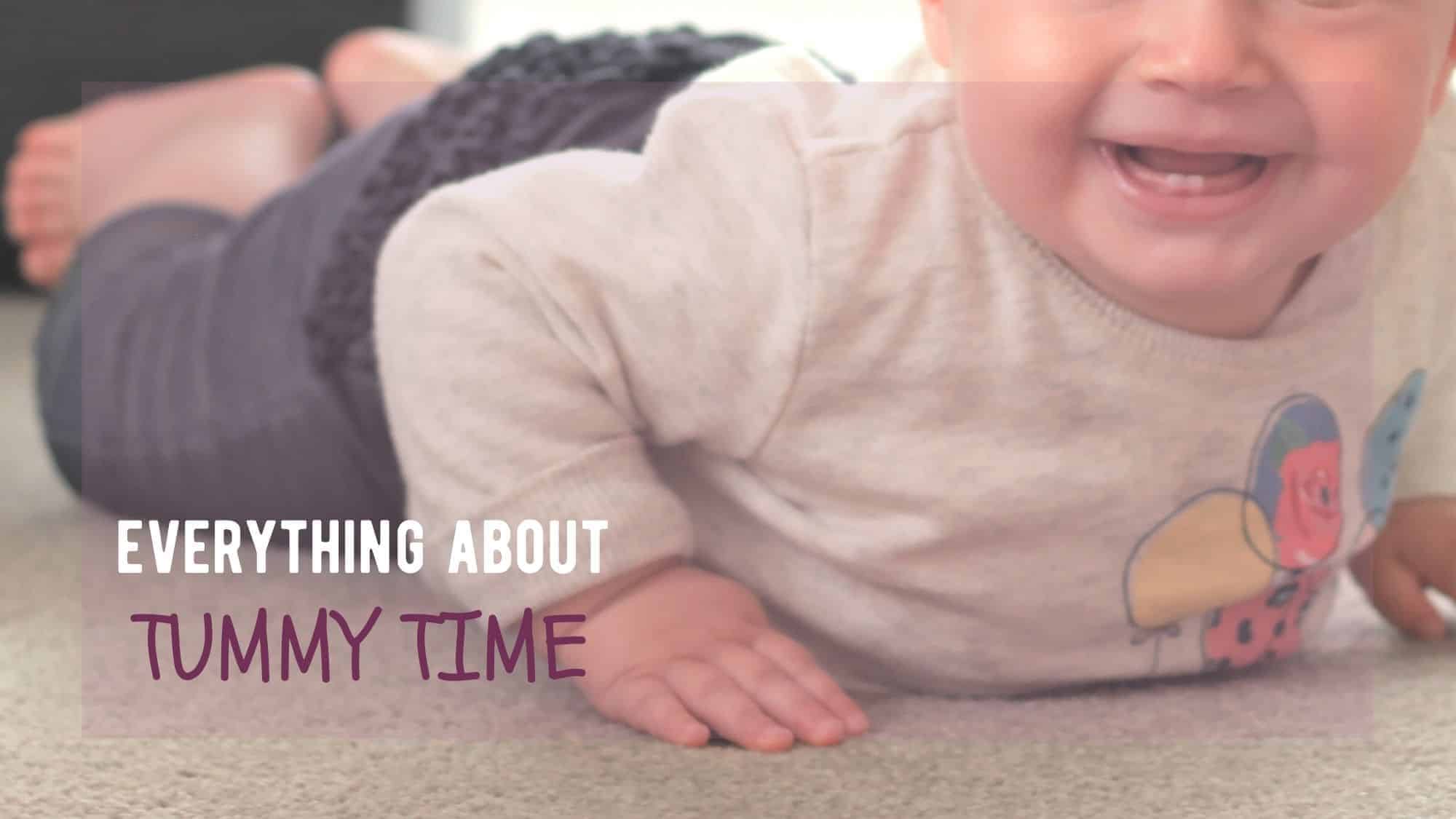Tummy Time Tips - Straight Goods Motherhood